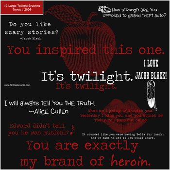 Twilight Text