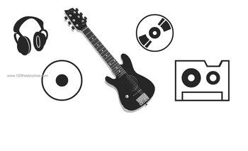Guitar – Headphone – Cassette