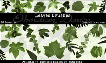 green leaves