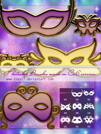 Mardi Grass Masks