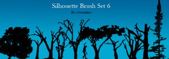 tree silhouettes