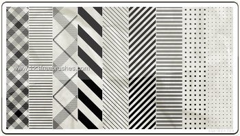 Checkered and Stripe Patterns Set