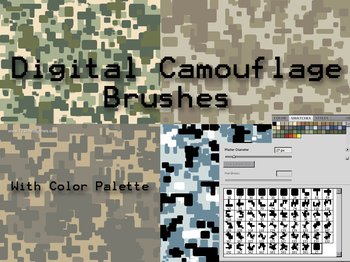 Digital Camouflage Pattern