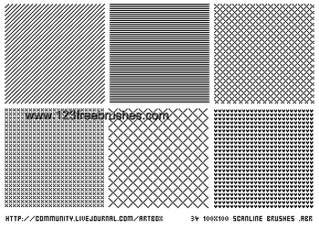 Scan Line Pattern