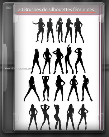 20 Silhouettes Feminine
