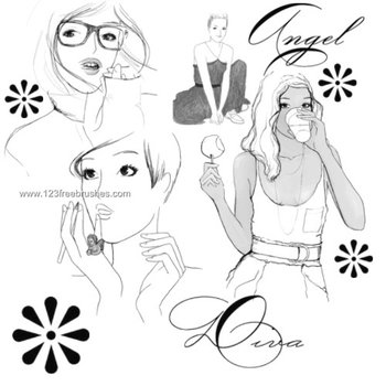 Girls Faces
