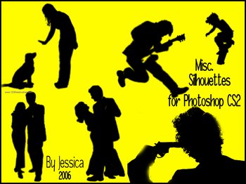 Man – Girl and Lovers Silhouettes