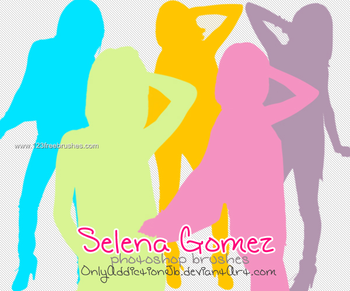 Selena Gomez Silhouette