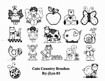 Cute Cartoon Children and Toys