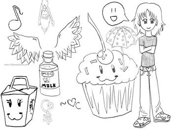 Cute Scribble Doodles