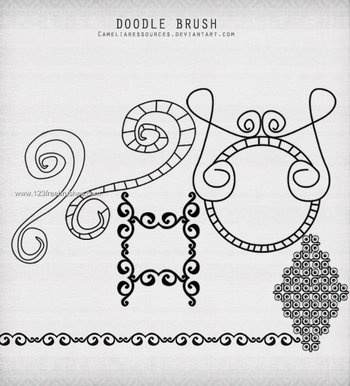 Doodle Ornaments