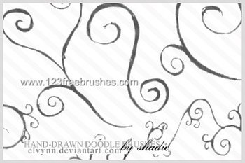 Doodle Swirl Ornaments