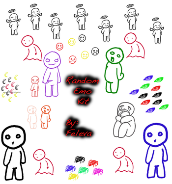 Emo Kid Cartoon