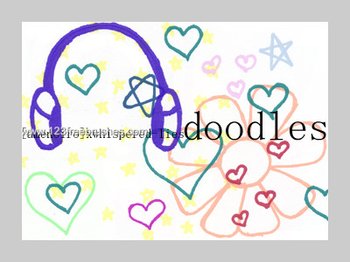 Flower and Heart Doodles