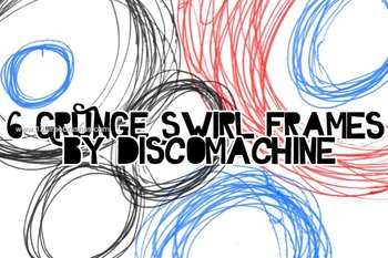 Grunge Swirl Frame
