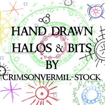 Hand Drawn Halos and Bits