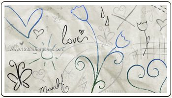 Hand Drawn Scribbles 2