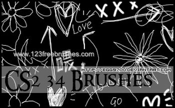 Hand Drawn Scribbles 7