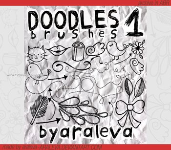 Handmade Scribbles and Doodles  1