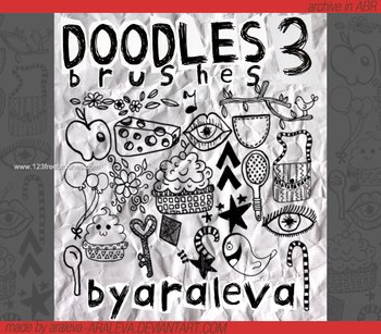 Handmade Scribbles and Doodles  3