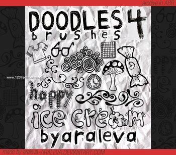 Handmade Scribbles and Doodles  4