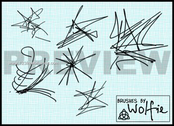 Ink Scribbles Set 10