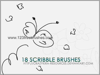 Ink Scribbles Set 16