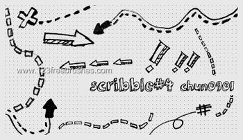 Ink Scribbles Set 4