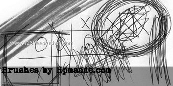 Ink Scribbles Set 7