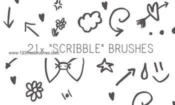 Ink Scribbles Set 9