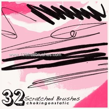 Scratched Scribble