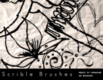 Scribbles and Doodles Set 1