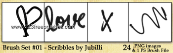 Scribbles Set 01
