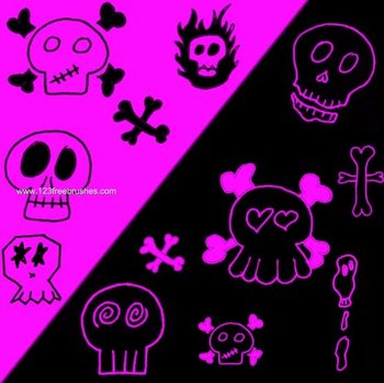 Cute Skulls