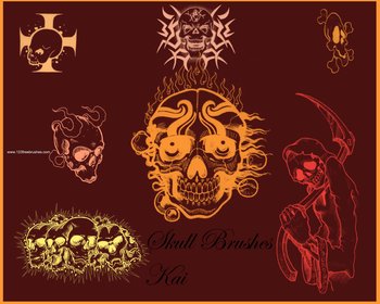 Flame Skull