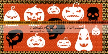 Pumpkins and Skulls