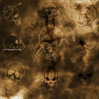 Skull and Crossbones Silhouette