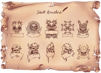 Skull Banners