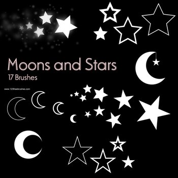 Moon and Stars 2