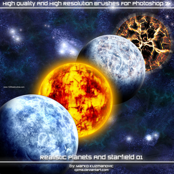 Realistic Planets and Starfield