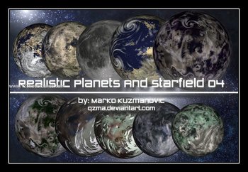 Realistic Planets and Starfield 1