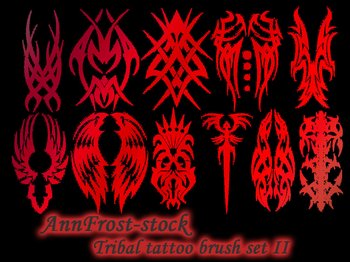 Photoshop Free Tribal Tattoo Brushes