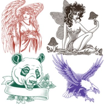 Photoshop Free Tattoo set Brushes