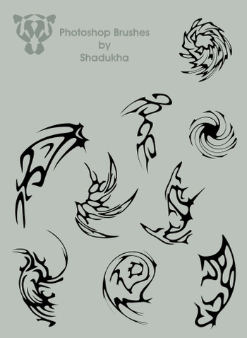 Photoshop Free Tribal Brushes