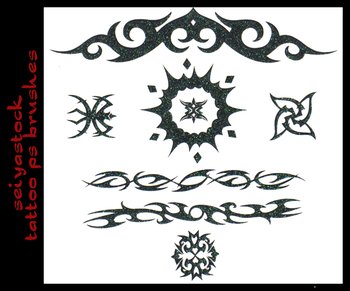Photoshop Free Tribal Brushes