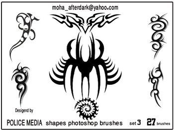 Photoshop Free Tribal Tattoo Designs Brushes