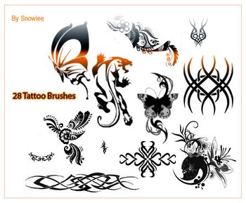 Photoshop Free Tattoo Brushes