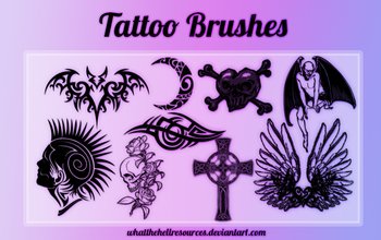Photoshop Free Tattoo Brushes