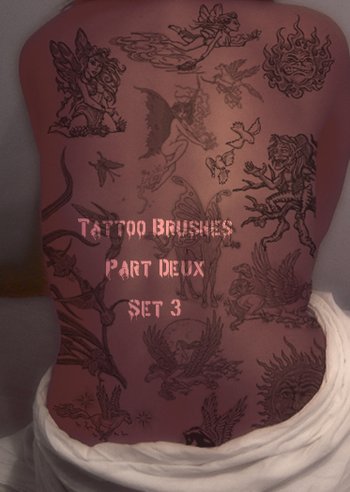 Photoshop Free Tattoo Brushes