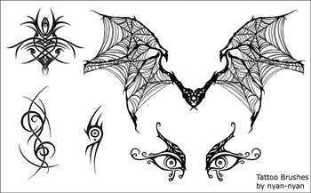 Photoshop Free Tattoo Brushes